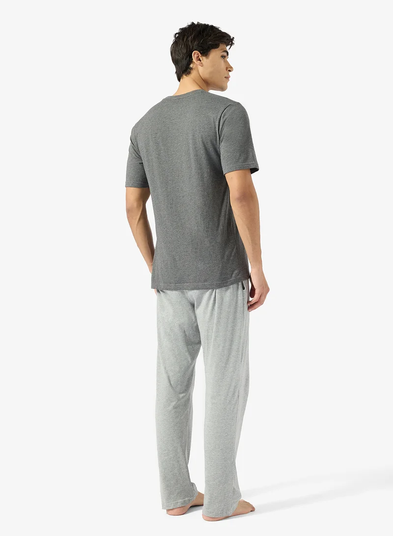 Seventy Five Regular fit tee and Pant set